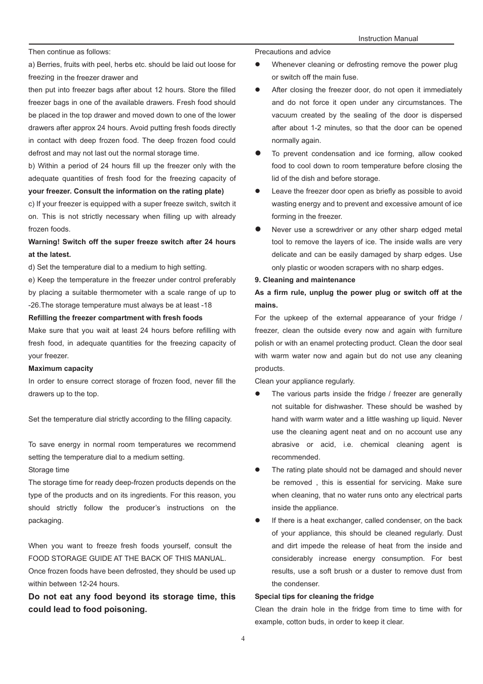 Baumatic BRCI7031 User Manual | Page 6 / 24