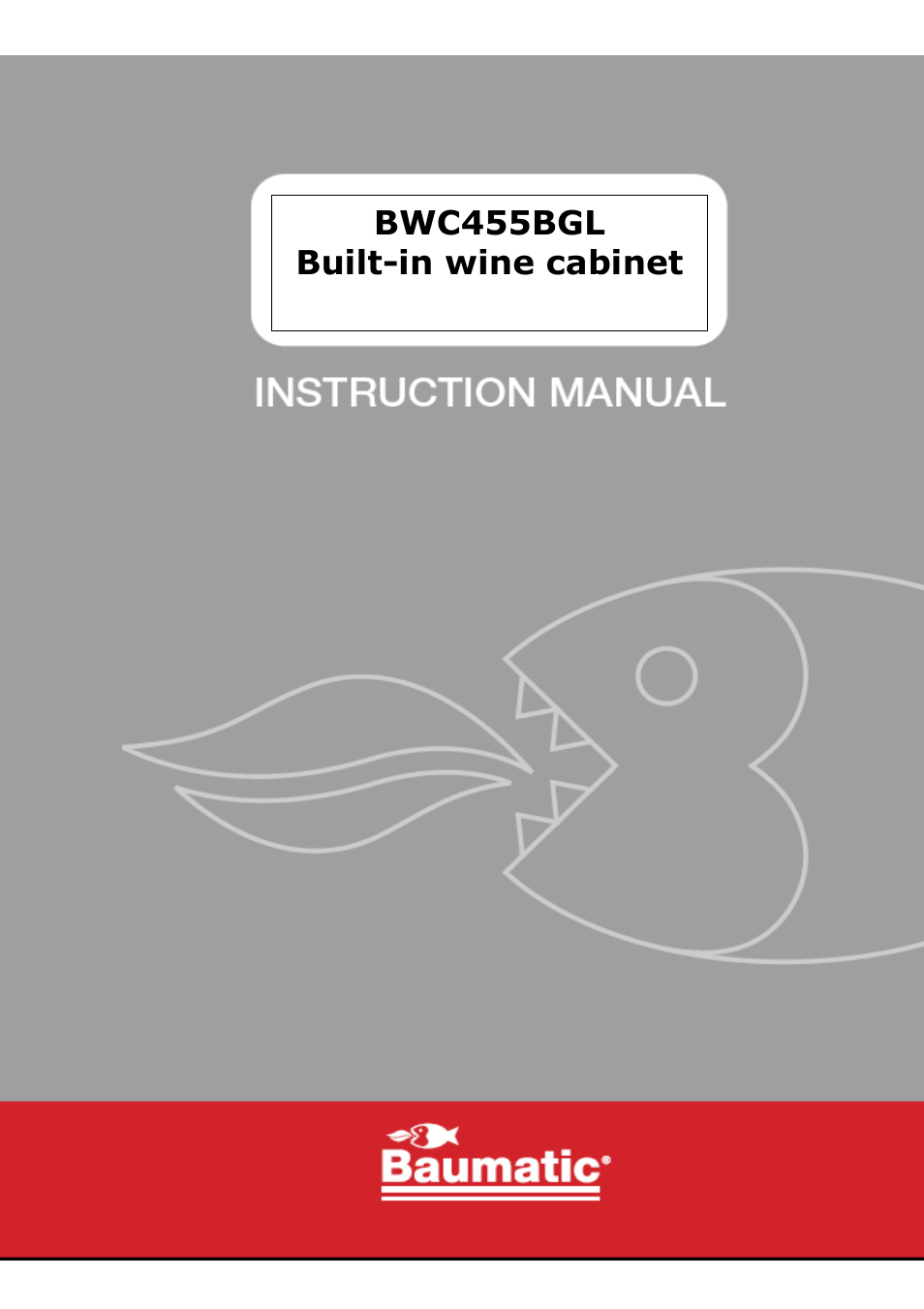 Baumatic BWC455BGL User Manual | 36 pages