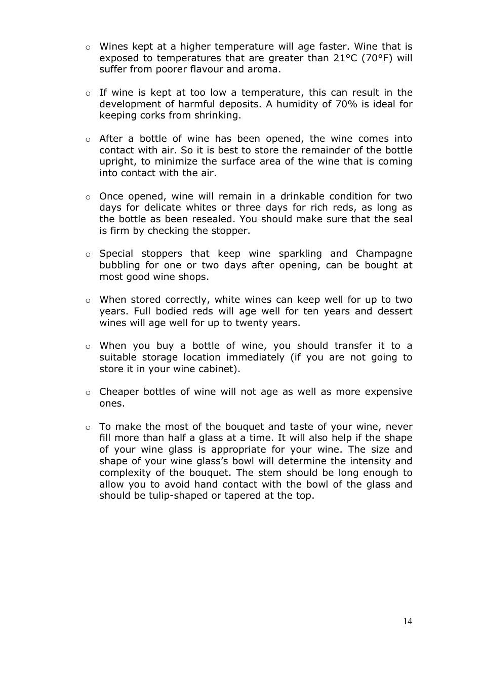 Baumatic BWC455BGL User Manual | Page 14 / 36