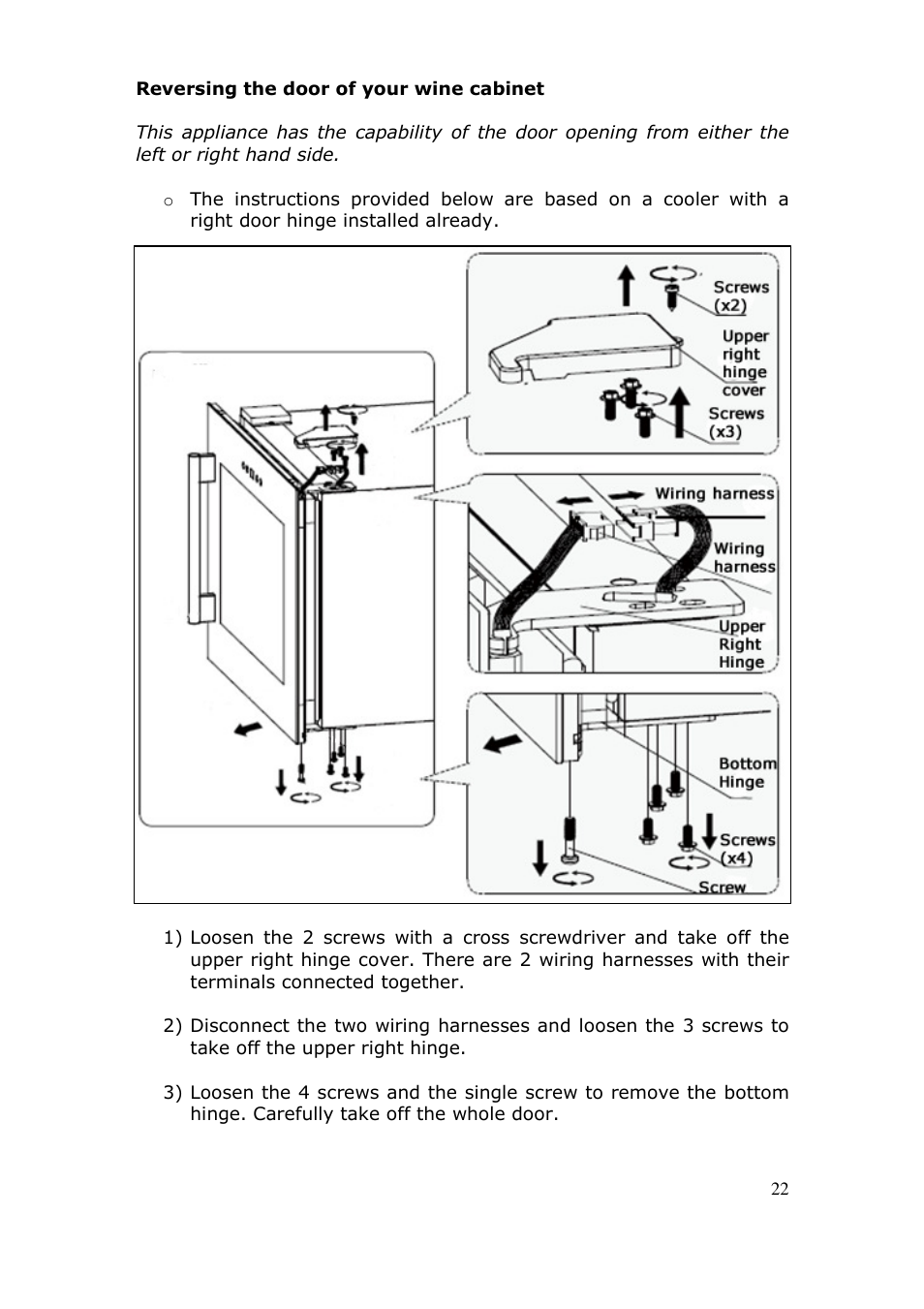 Baumatic BWC455BGL User Manual | Page 22 / 36