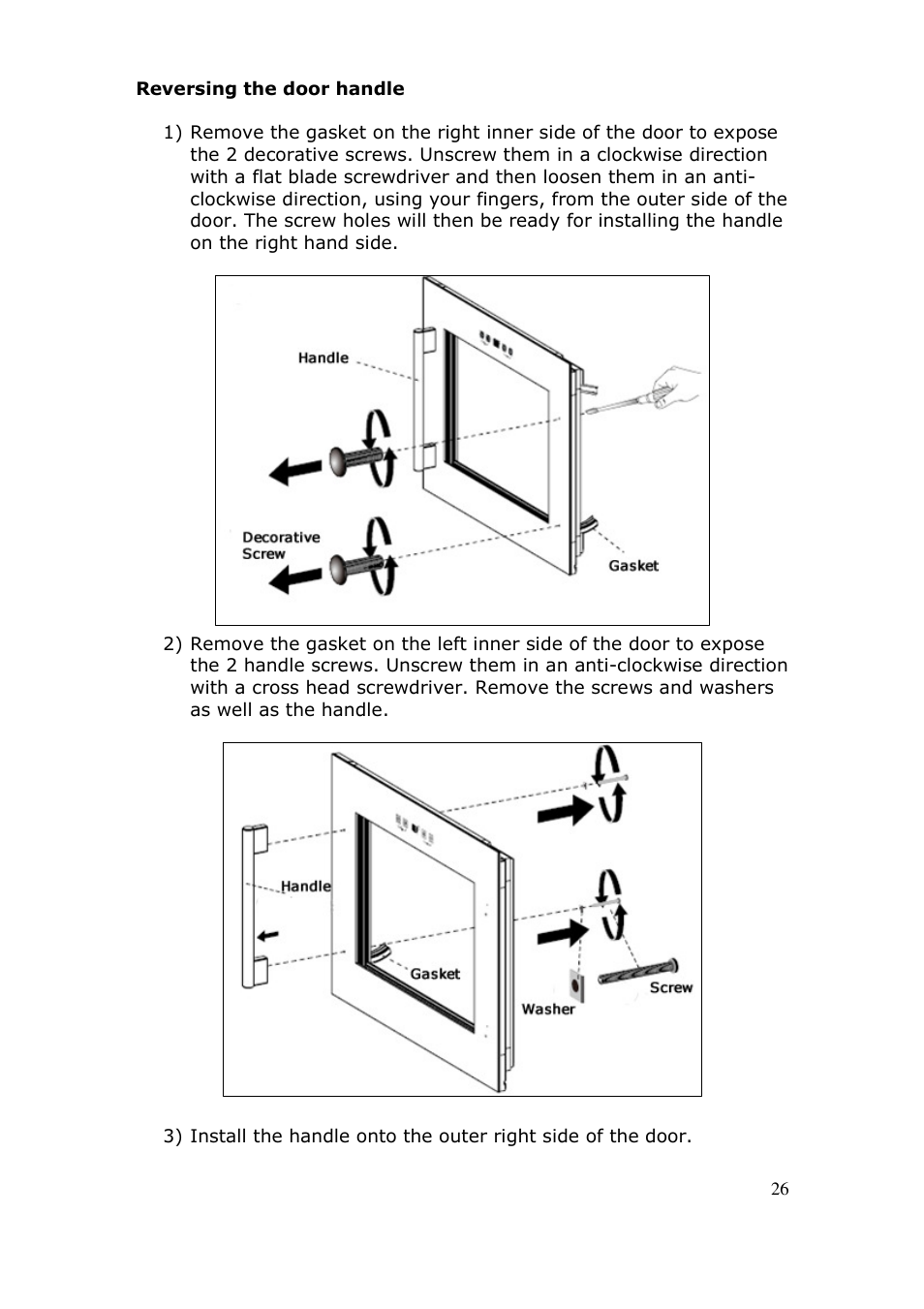 Baumatic BWC455BGL User Manual | Page 26 / 36
