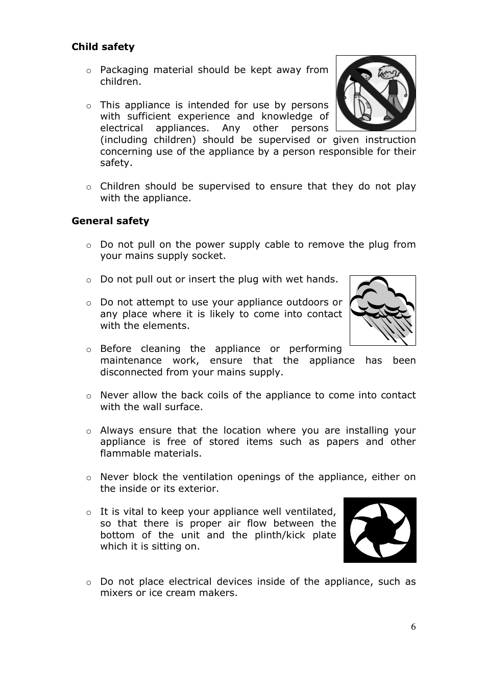 Baumatic BWC455BGL User Manual | Page 6 / 36