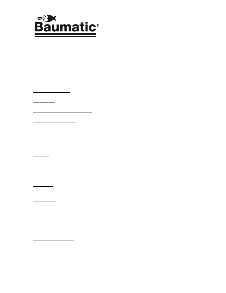 Baumatic BHI909TS.GWK User Manual | Page 47 / 48