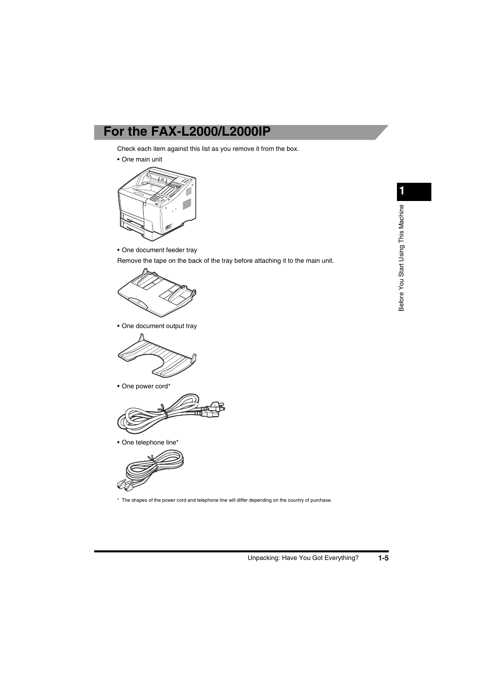 Canon FAX-L2000IP  EN User Manual | Page 21 / 108