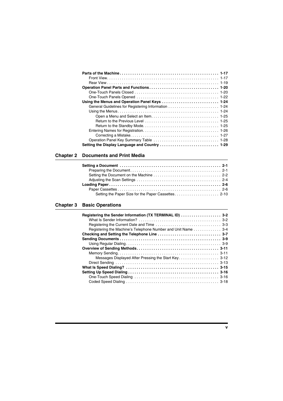 Canon FAX-L2000IP  EN User Manual | Page 5 / 108
