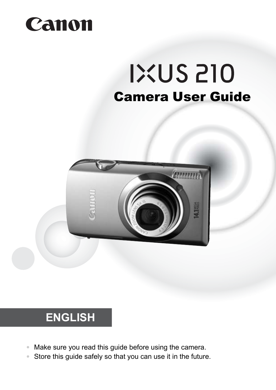 Canon 210 User Manual | 176 pages
