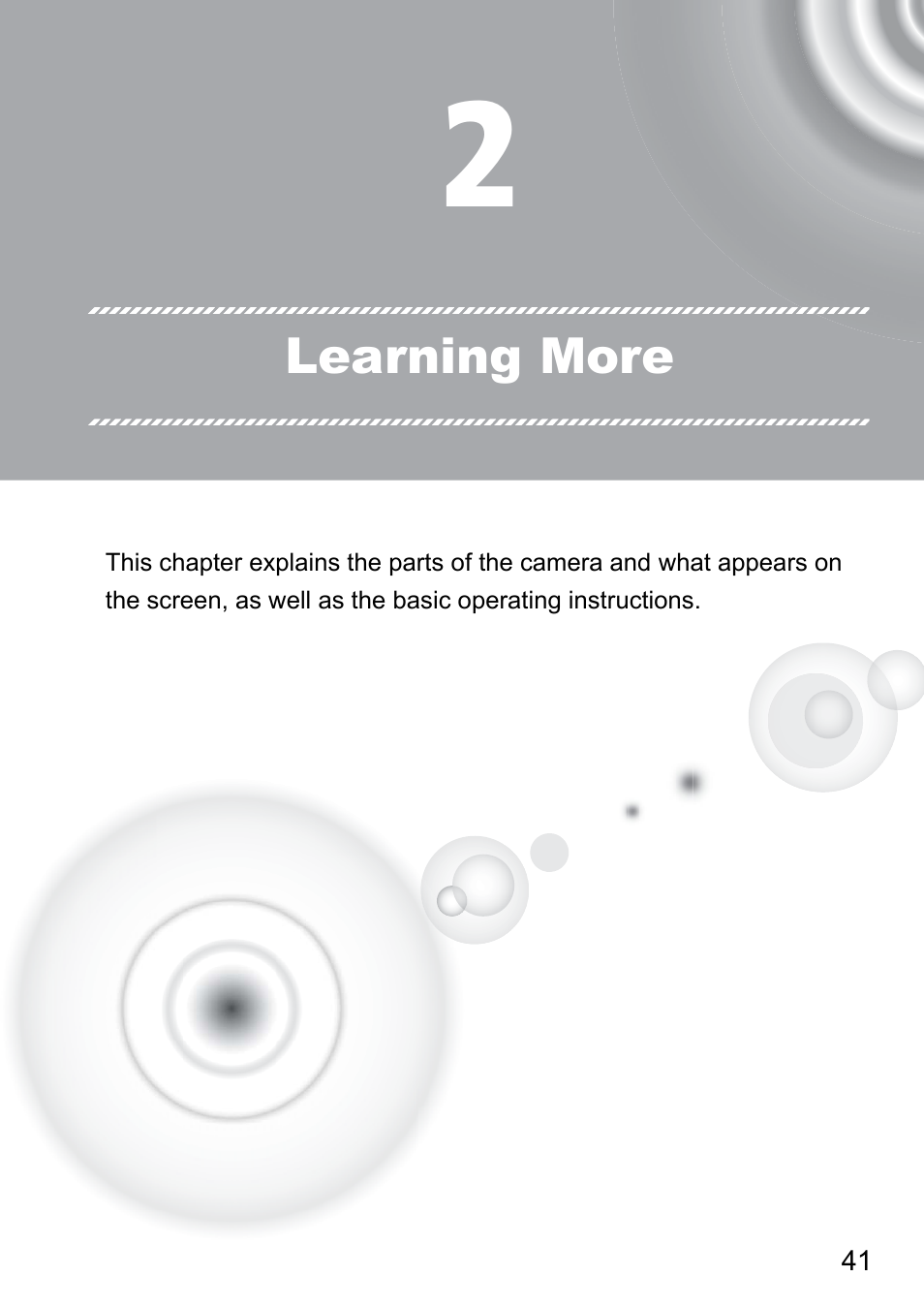 2 learning more | Canon 210 User Manual | Page 41 / 176
