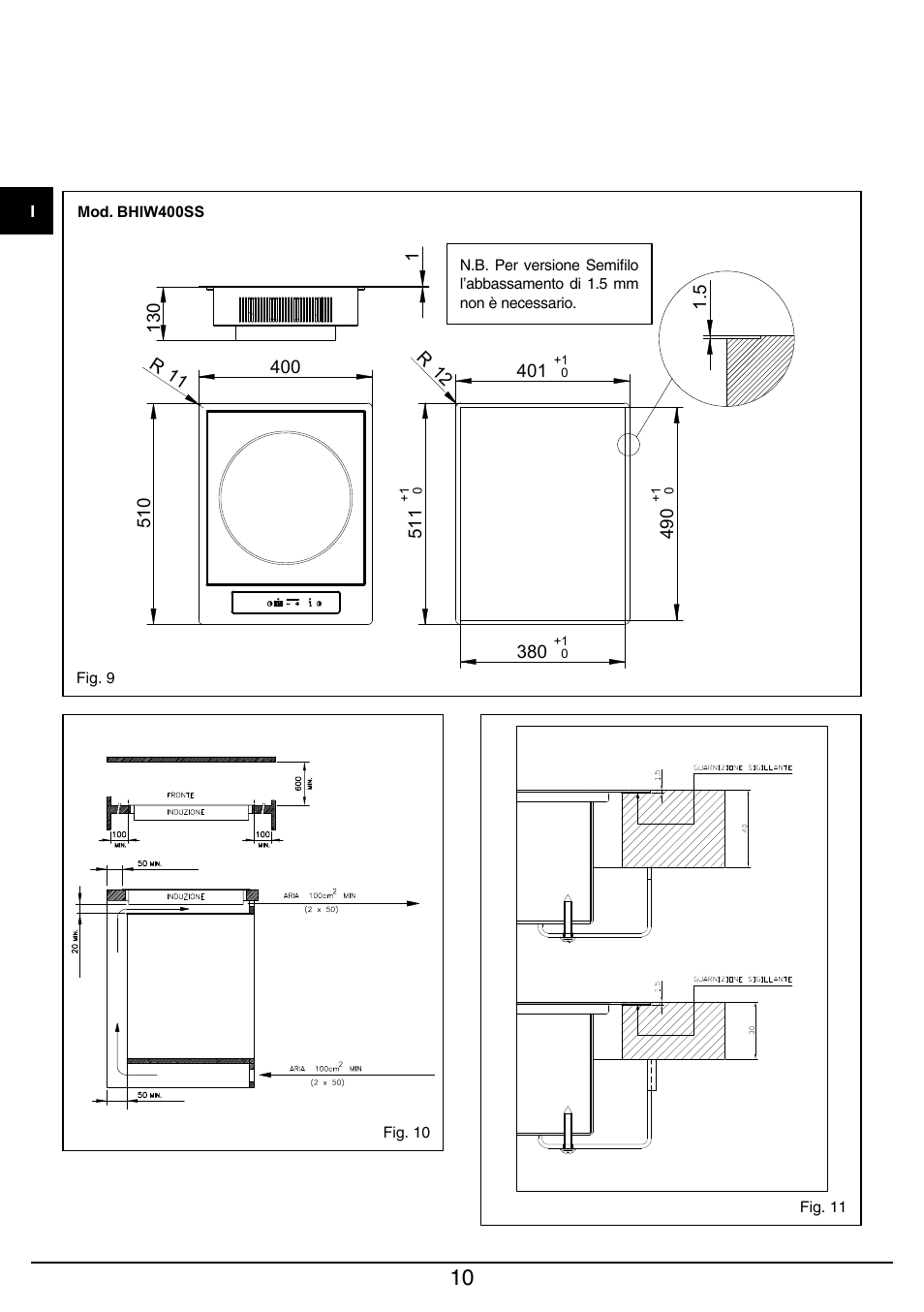 Baumatic BHIW400SS User Manual | Page 11 / 68