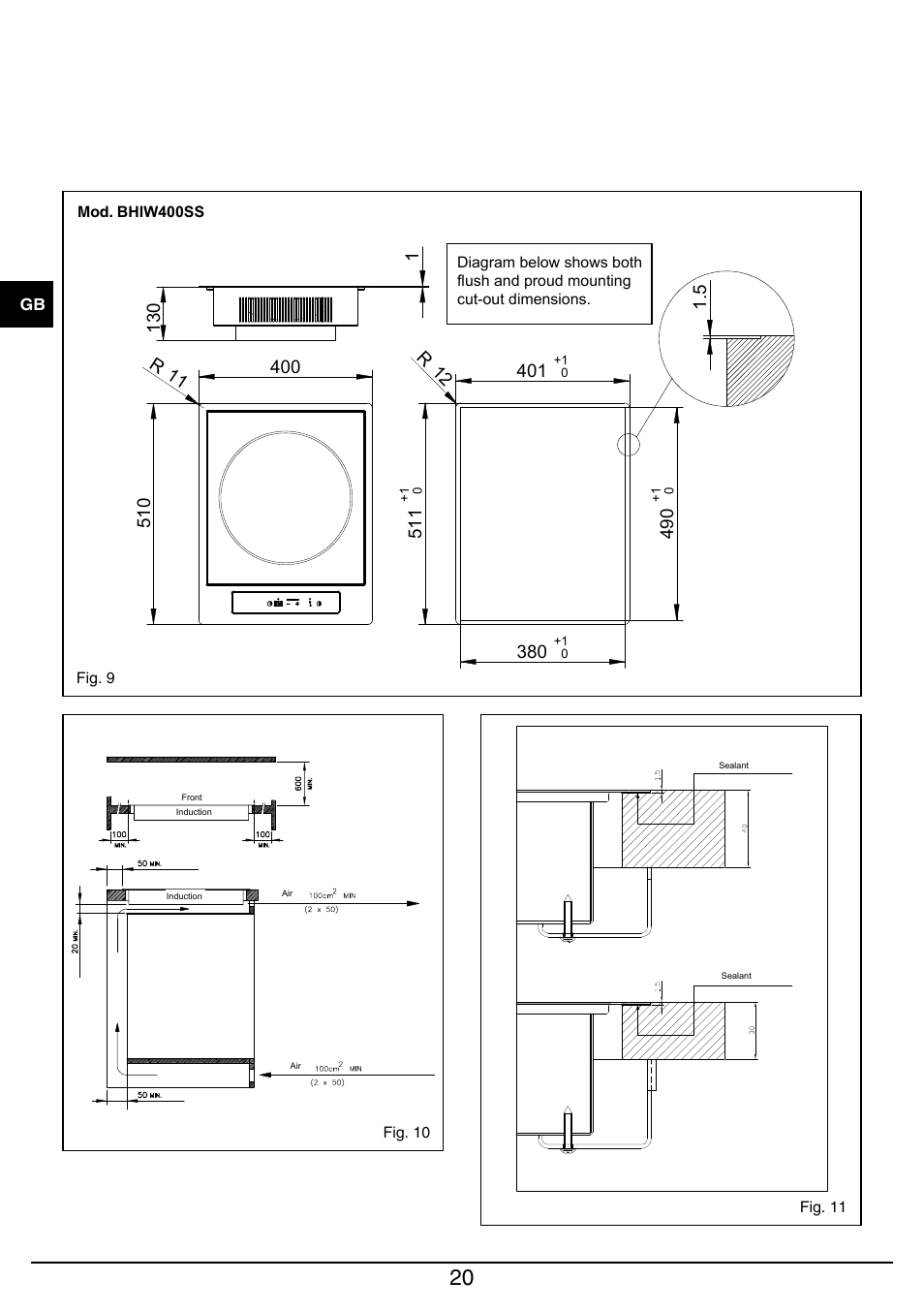 Baumatic BHIW400SS User Manual | Page 21 / 68
