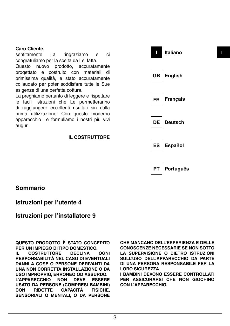 Baumatic BHIW400SS User Manual | Page 4 / 68