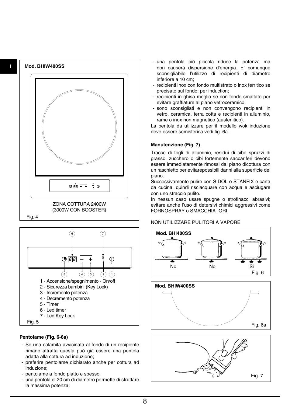 Baumatic BHIW400SS User Manual | Page 9 / 68