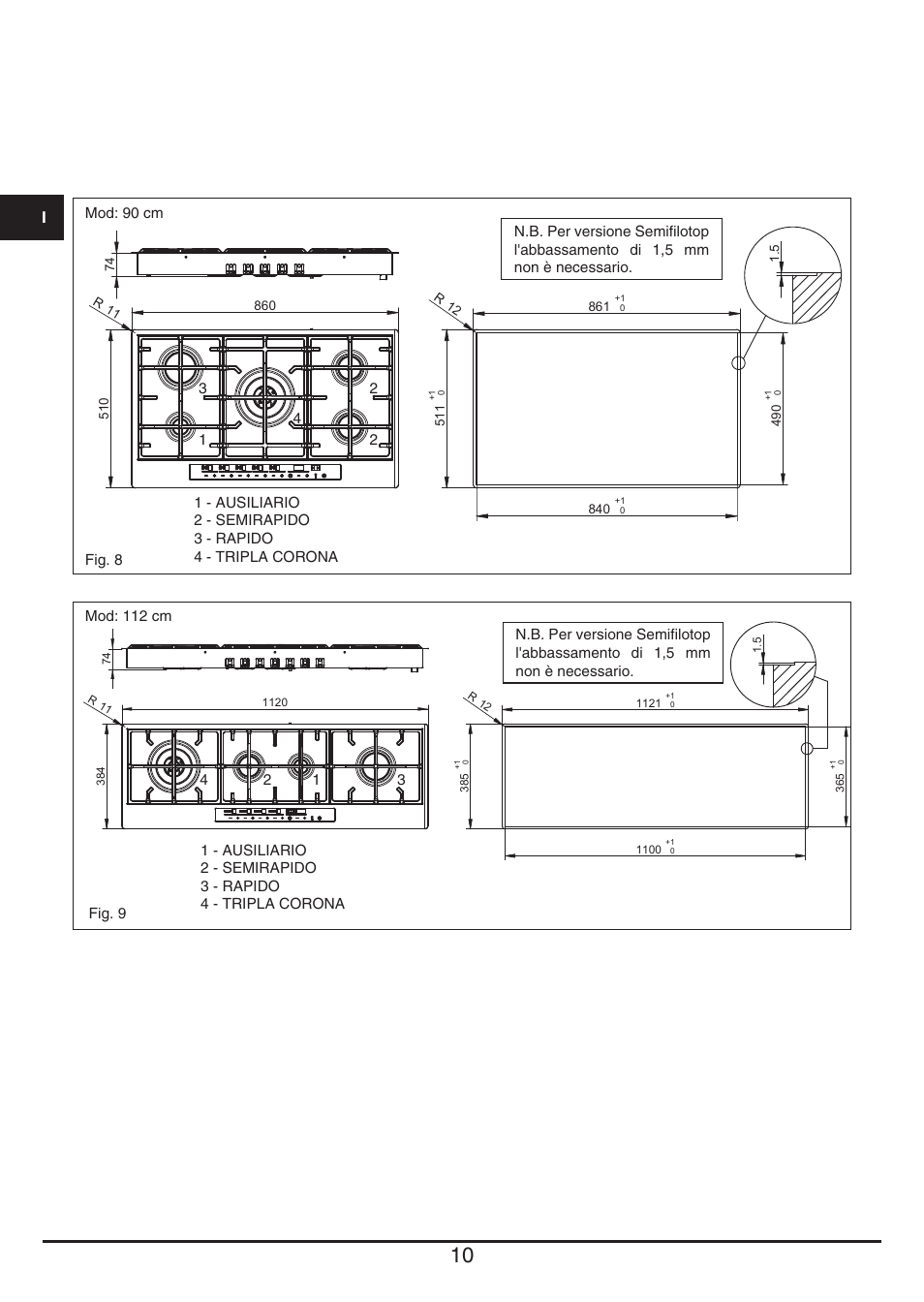 Baumatic BHG112SS User Manual | Page 10 / 76