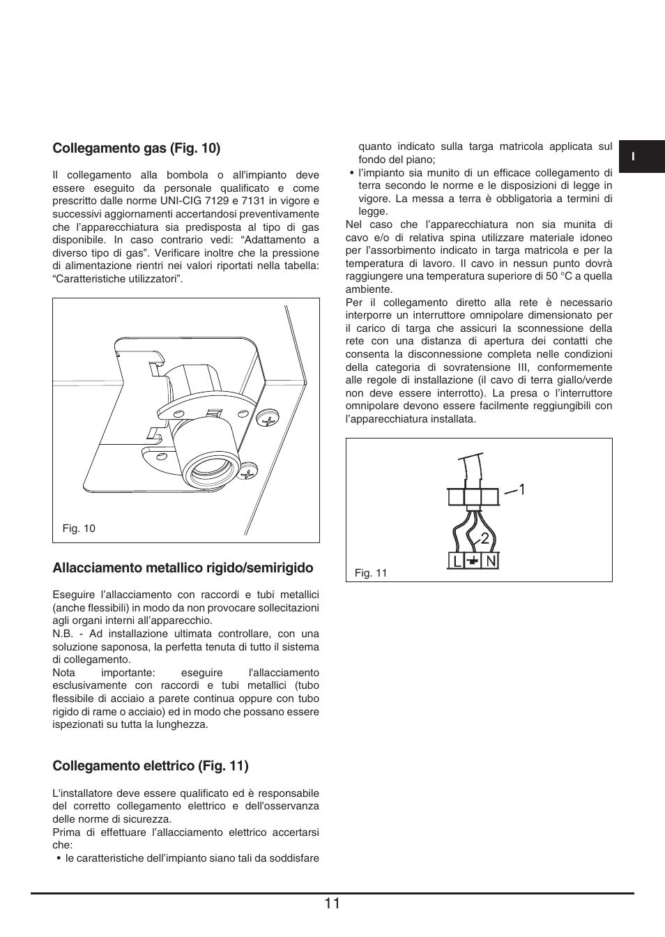 Baumatic BHG112SS User Manual | Page 11 / 76