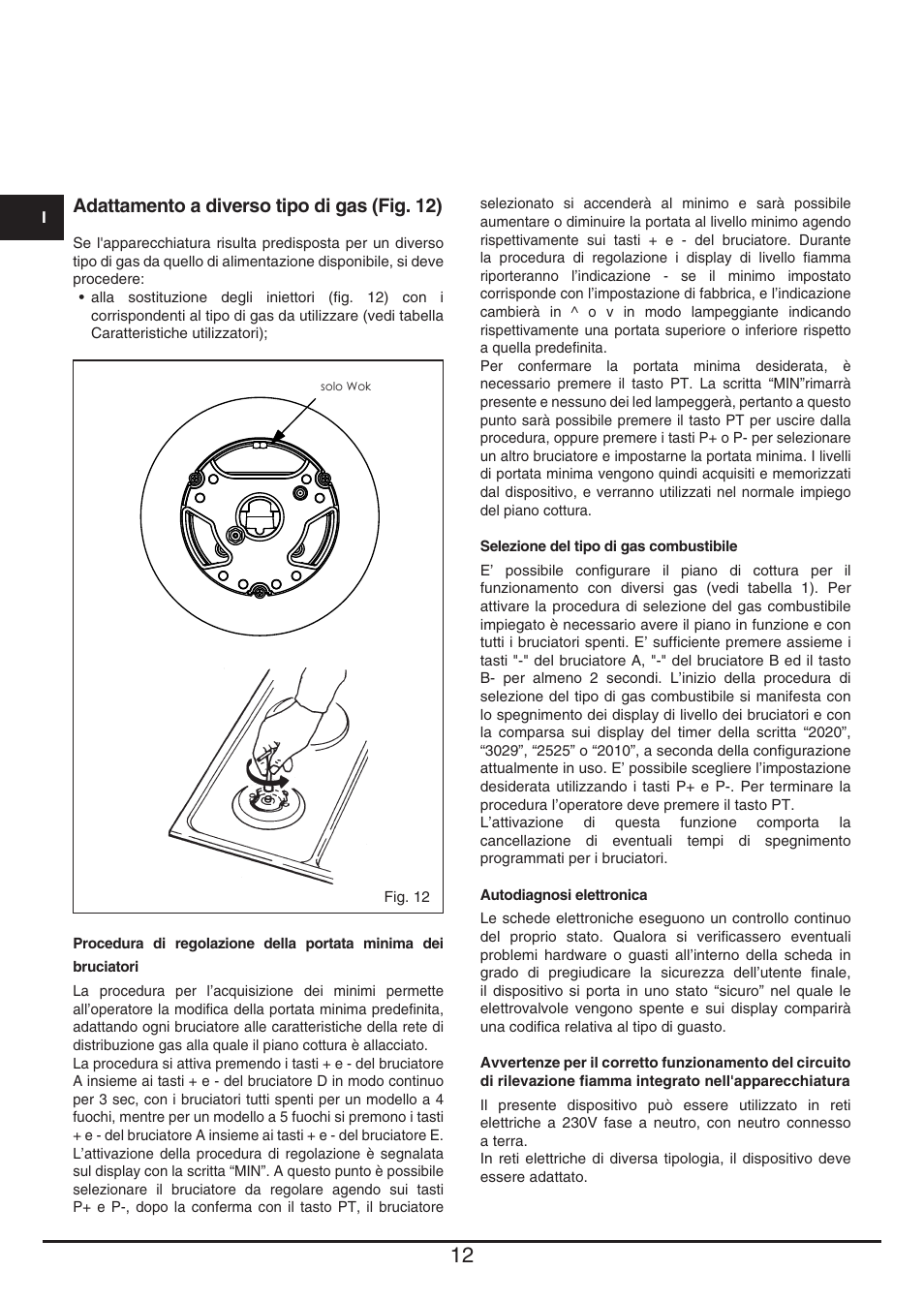 Baumatic BHG112SS User Manual | Page 12 / 76