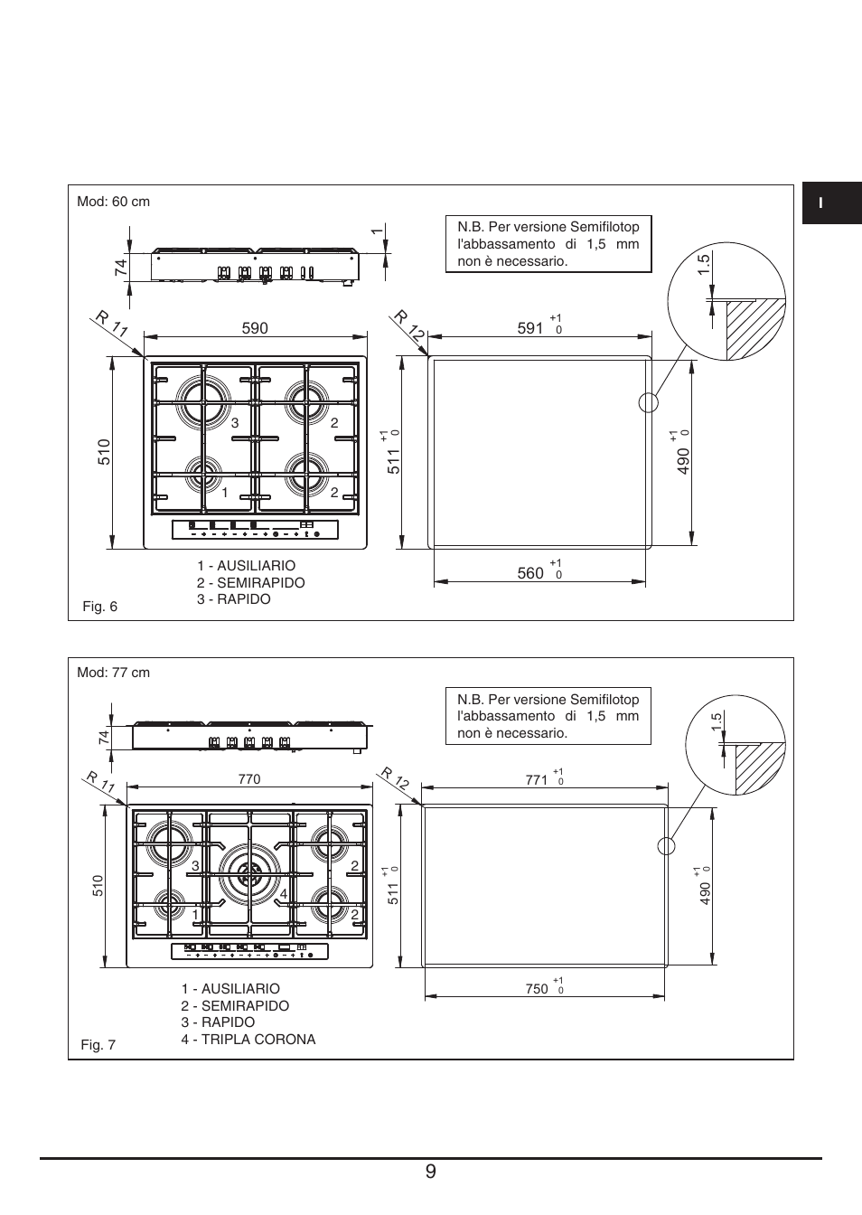 Baumatic BHG112SS User Manual | Page 9 / 76