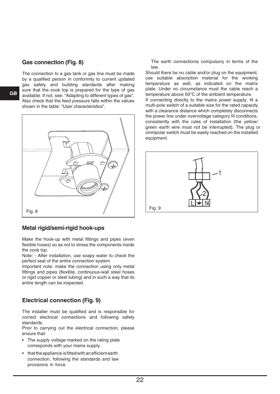 Baumatic BHG400SS User Manual | Page 22 / 76