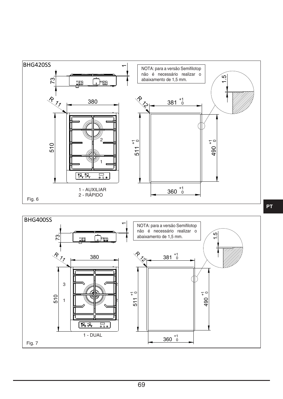 Baumatic BHG400SS User Manual | Page 69 / 76