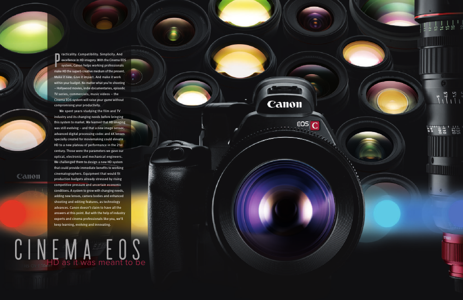 Hd as it was meant to be | Canon EOS C300 PL User Manual | Page 7 / 19