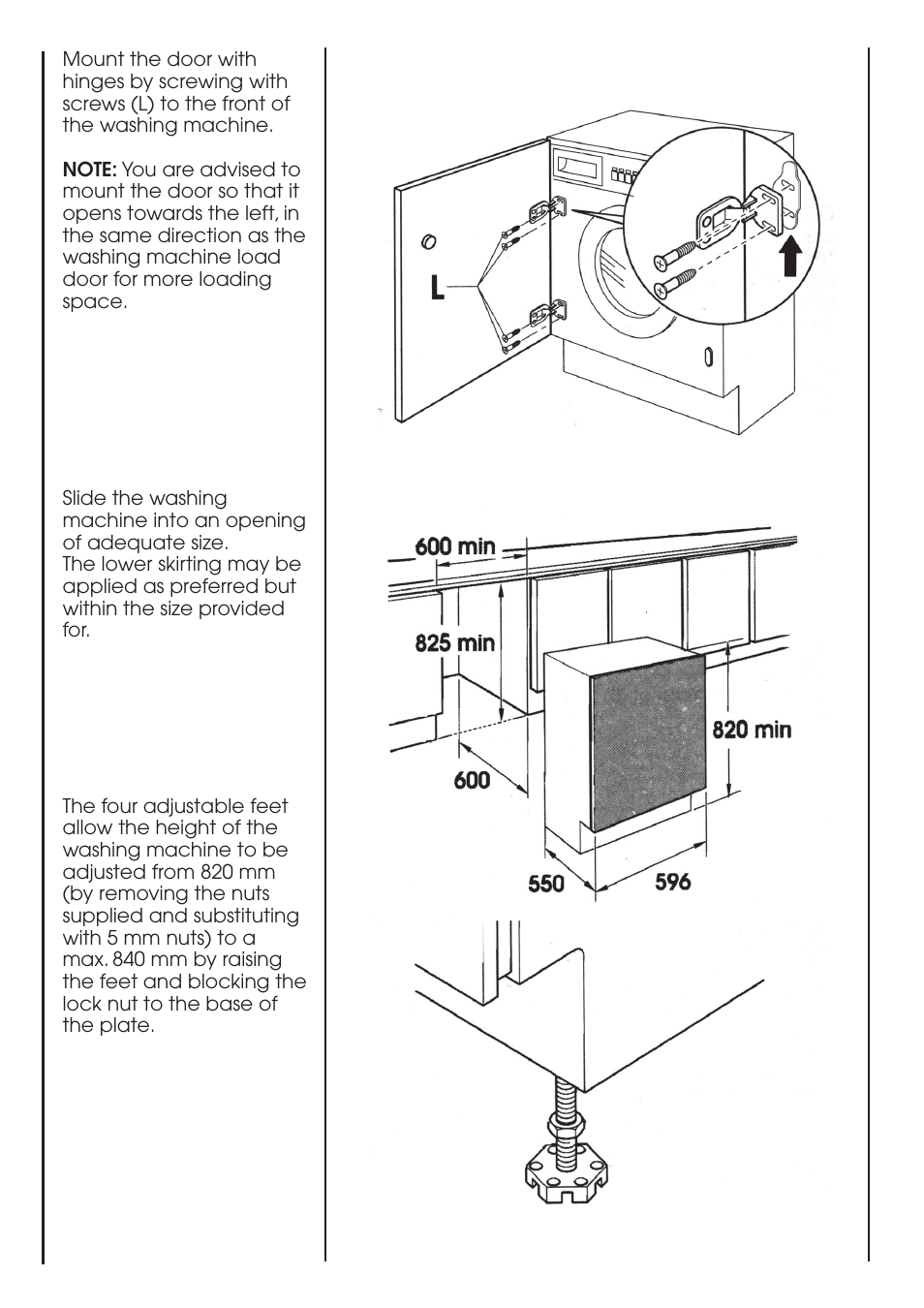 Baumatic BWMI1262DN1 User Manual | Page 31 / 36