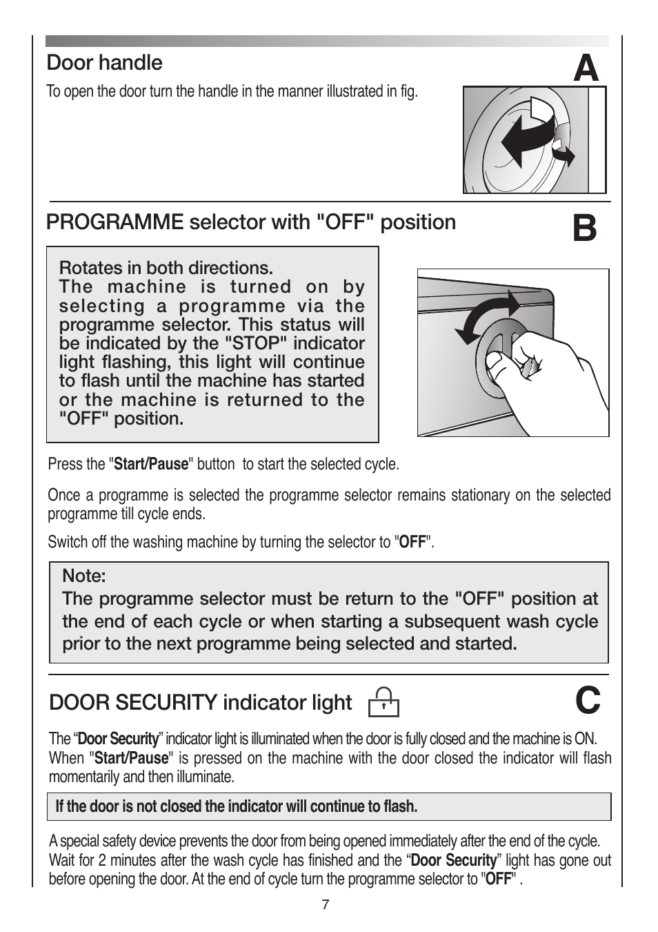 Baumatic BWDI126N User Manual | Page 7 / 40