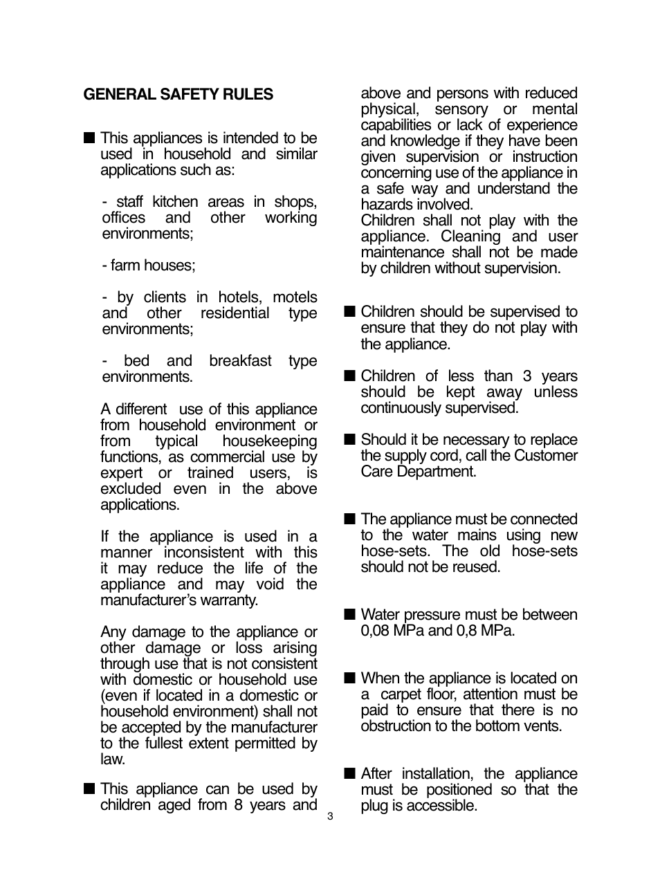 Baumatic BDIF612 User Manual | Page 3 / 32