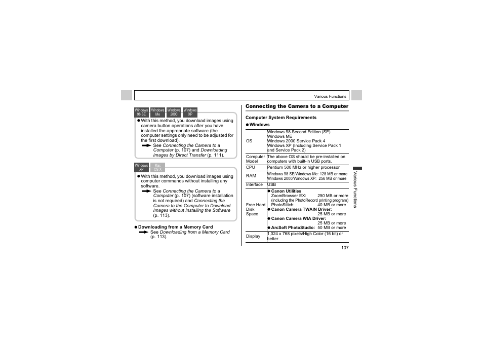Canon A510 User Manual | Page 109 / 163