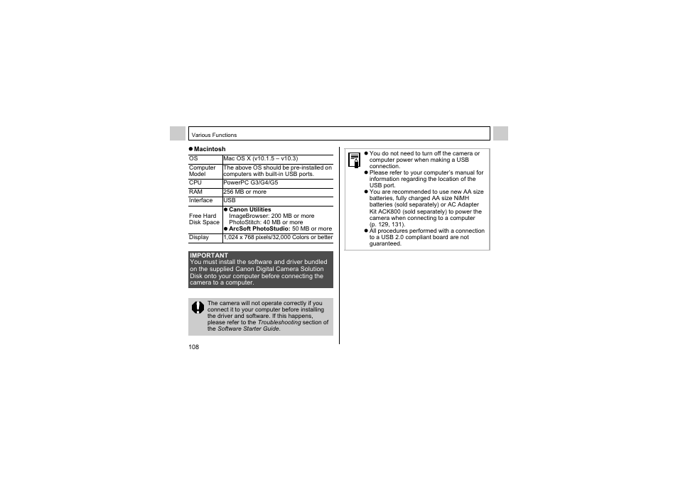 Canon A510 User Manual | Page 110 / 163