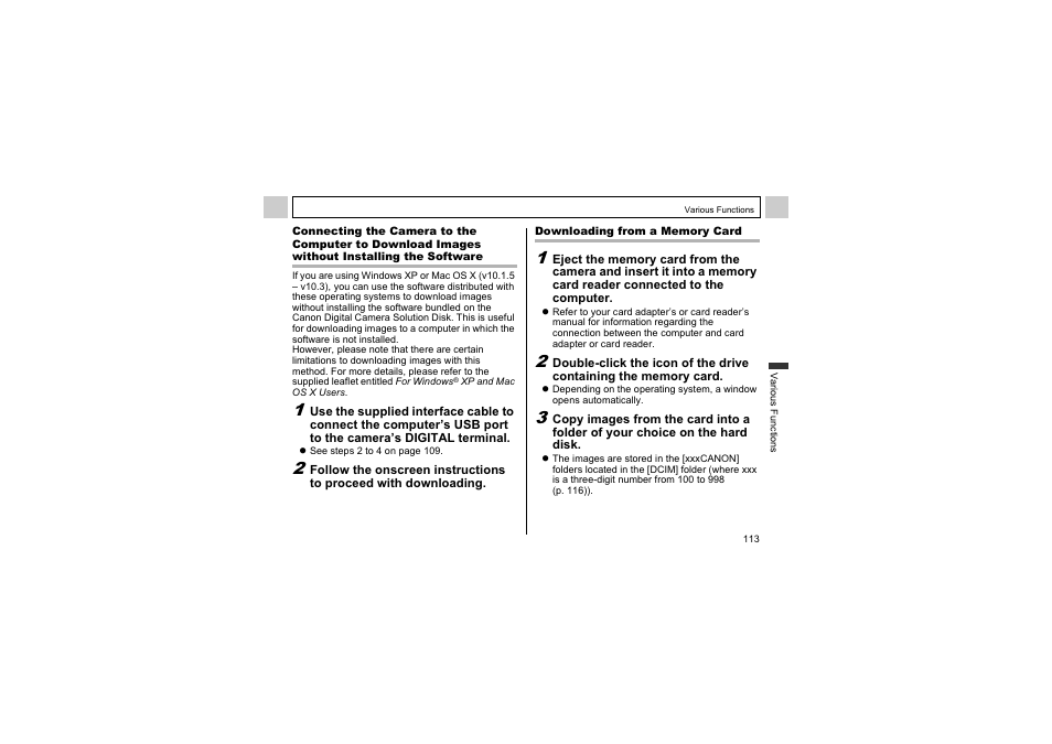 Canon A510 User Manual | Page 115 / 163