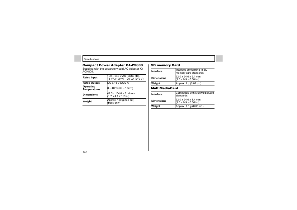 Canon A510 User Manual | Page 150 / 163