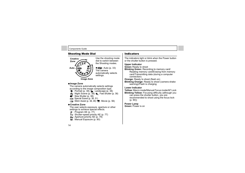 Canon A510 User Manual | Page 16 / 163