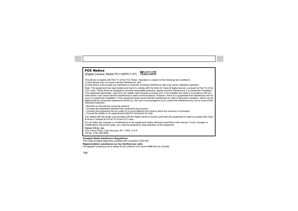 Canon A510 User Manual | Page 160 / 163