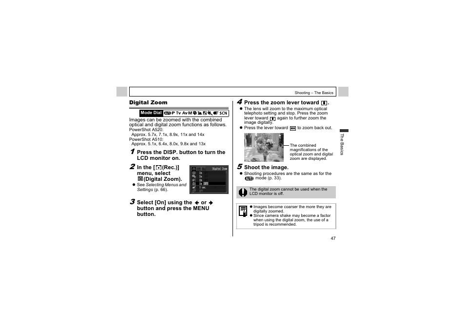 Canon A510 User Manual | Page 49 / 163