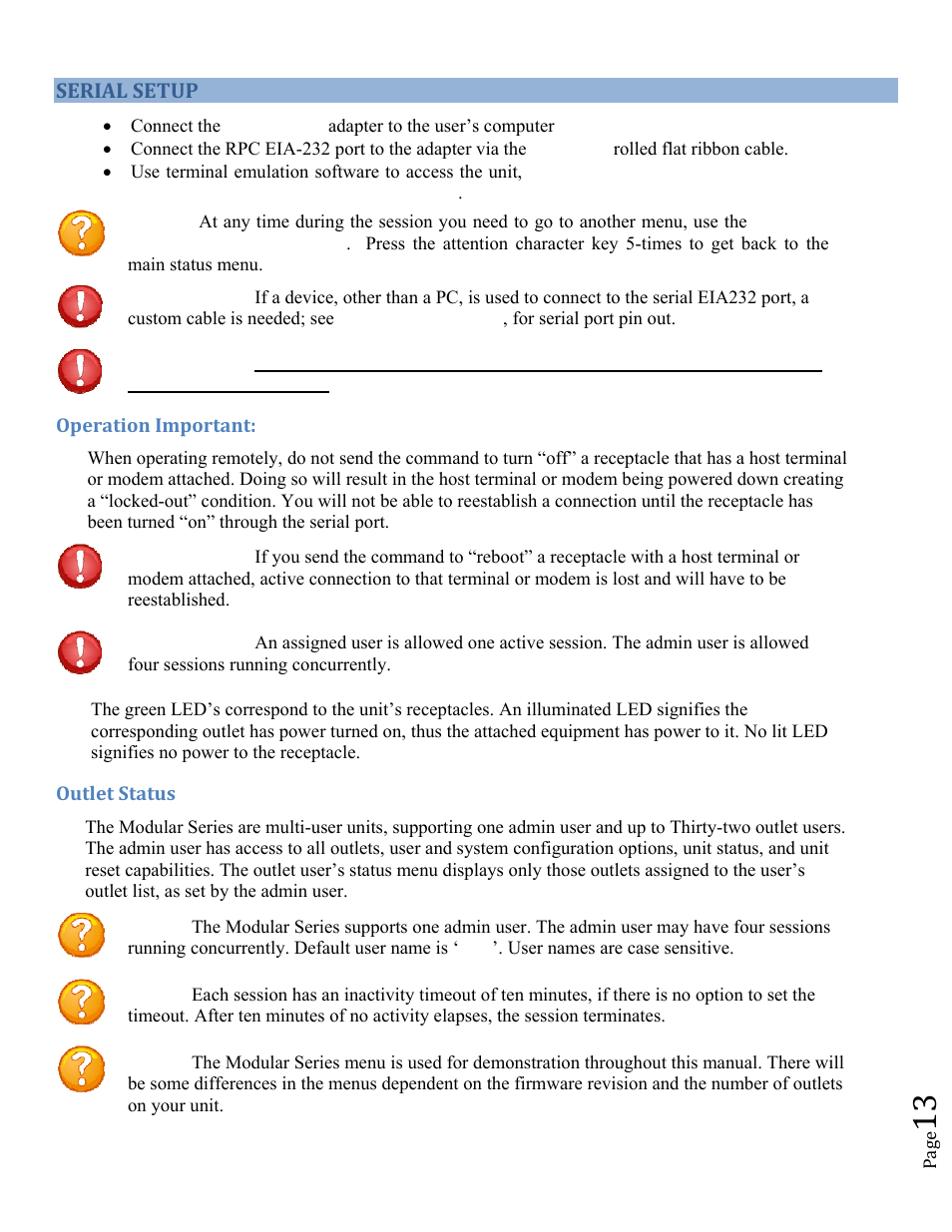 BayTech MRP units 2012 User Manual | Page 13 / 67