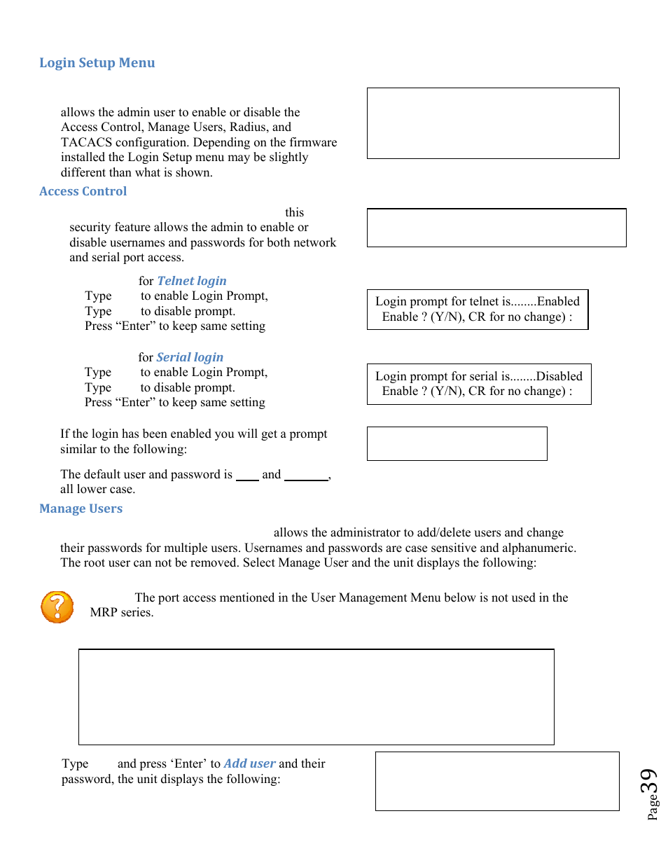BayTech MRP units 2012 User Manual | Page 39 / 67
