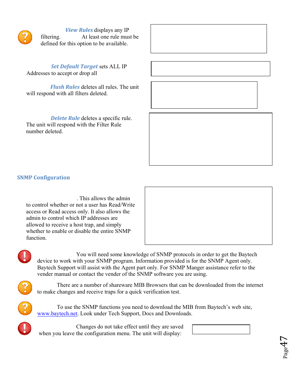 BayTech MRP units 2012 User Manual | Page 47 / 67
