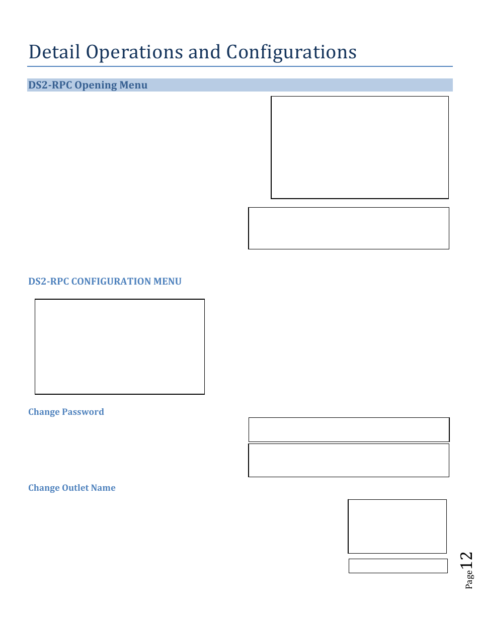 Detail operations and configurations | BayTech DS2-RPC 2012 User Manual | Page 12 / 25