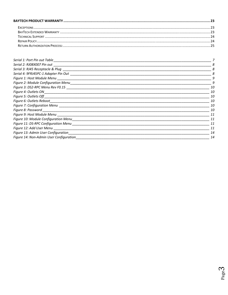 BayTech DS2-RPC 2012 User Manual | Page 3 / 25