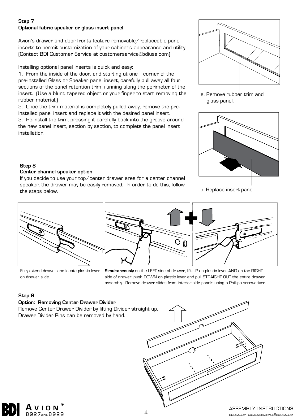 BDI 8927 AVION User Manual | Page 4 / 5