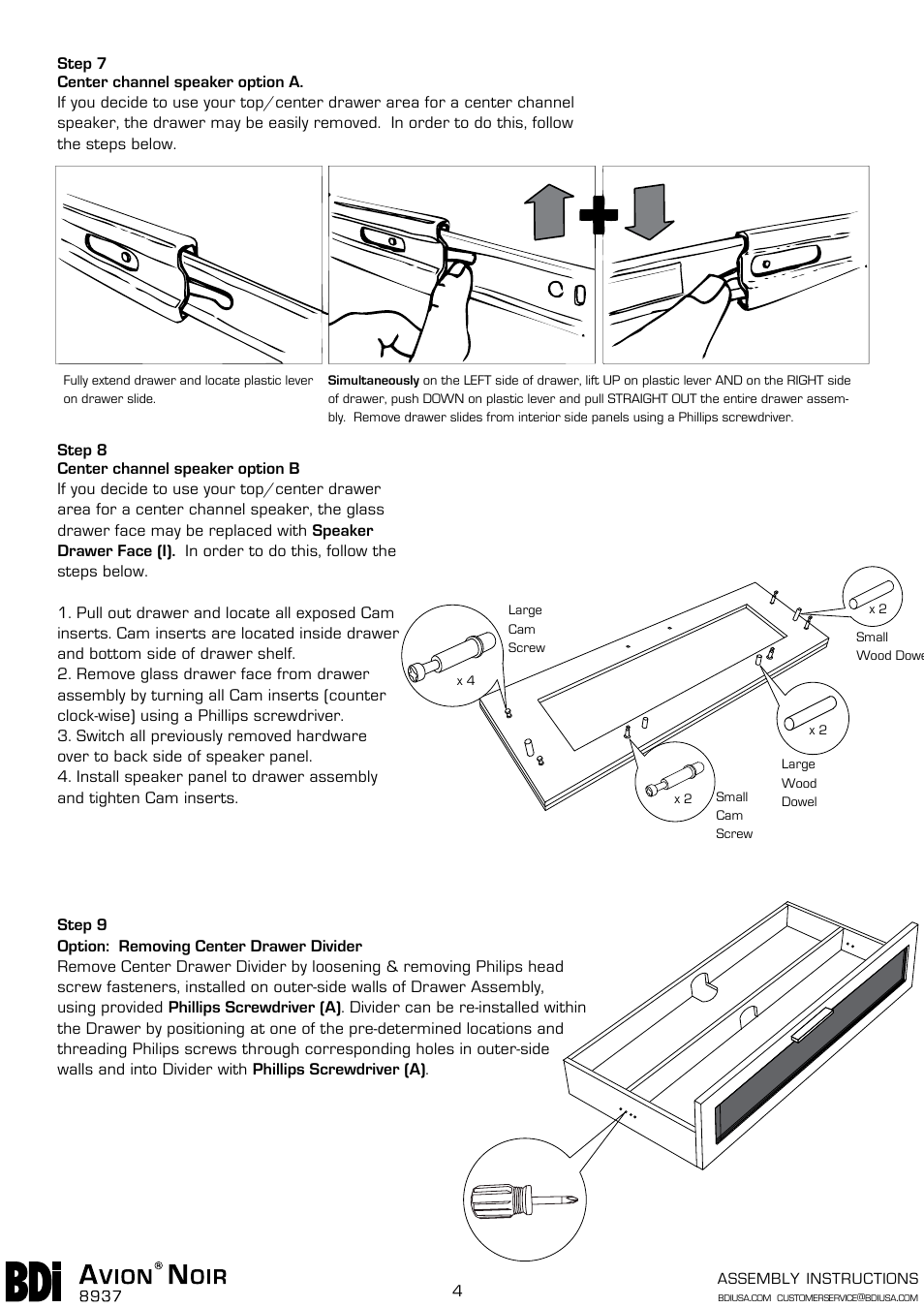 BDI 8937 AVION NOIR User Manual | Page 4 / 5