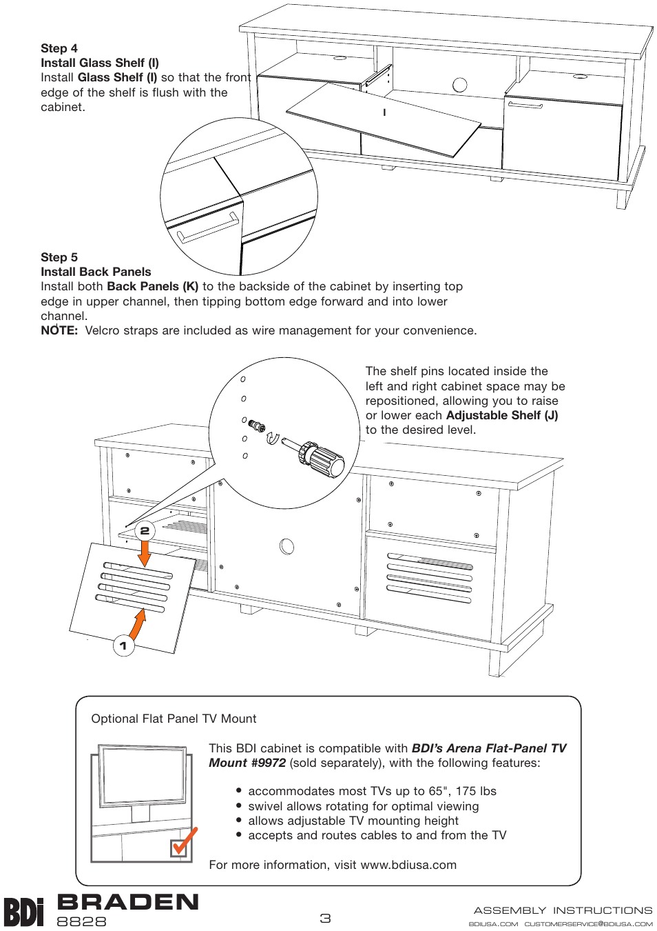 Braden | BDI 8828 BRADEN User Manual | Page 3 / 4