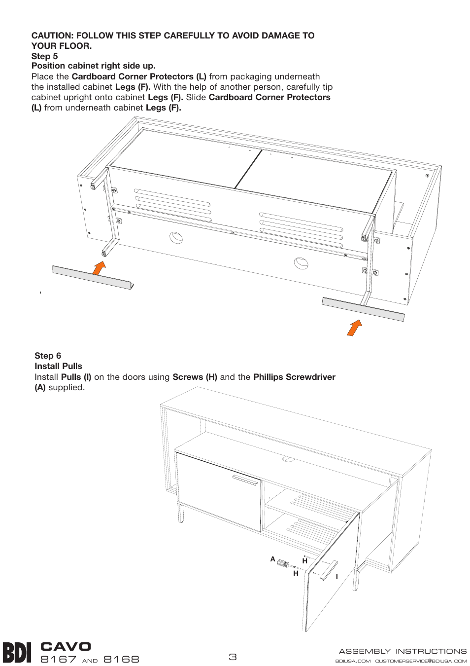 Cavo | BDI 8167 CAVO User Manual | Page 3 / 5