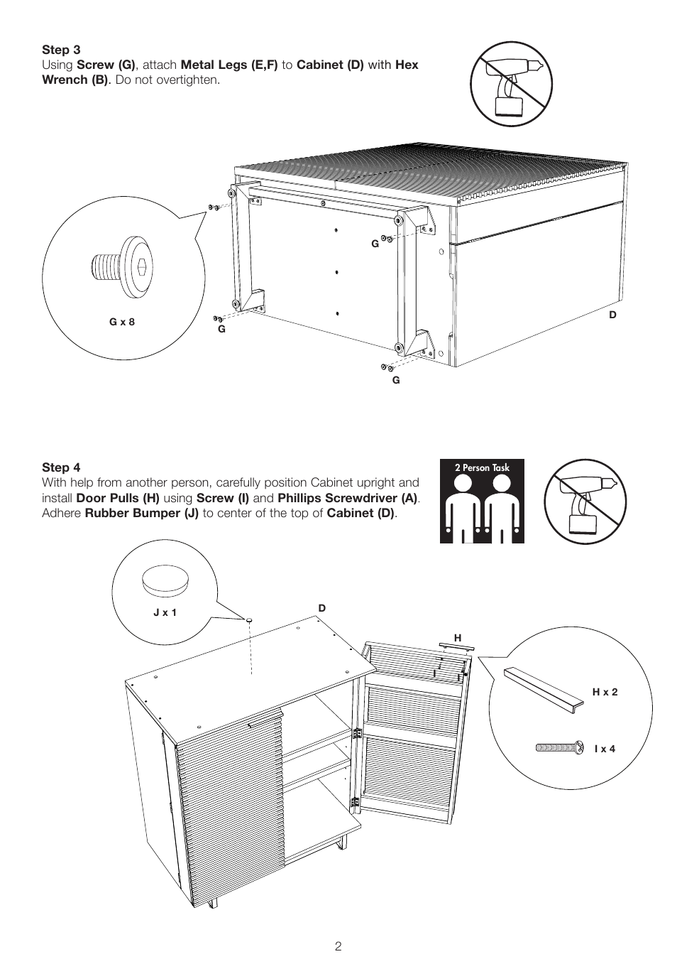 BDI 5620 CORRIDOR User Manual | Page 2 / 3