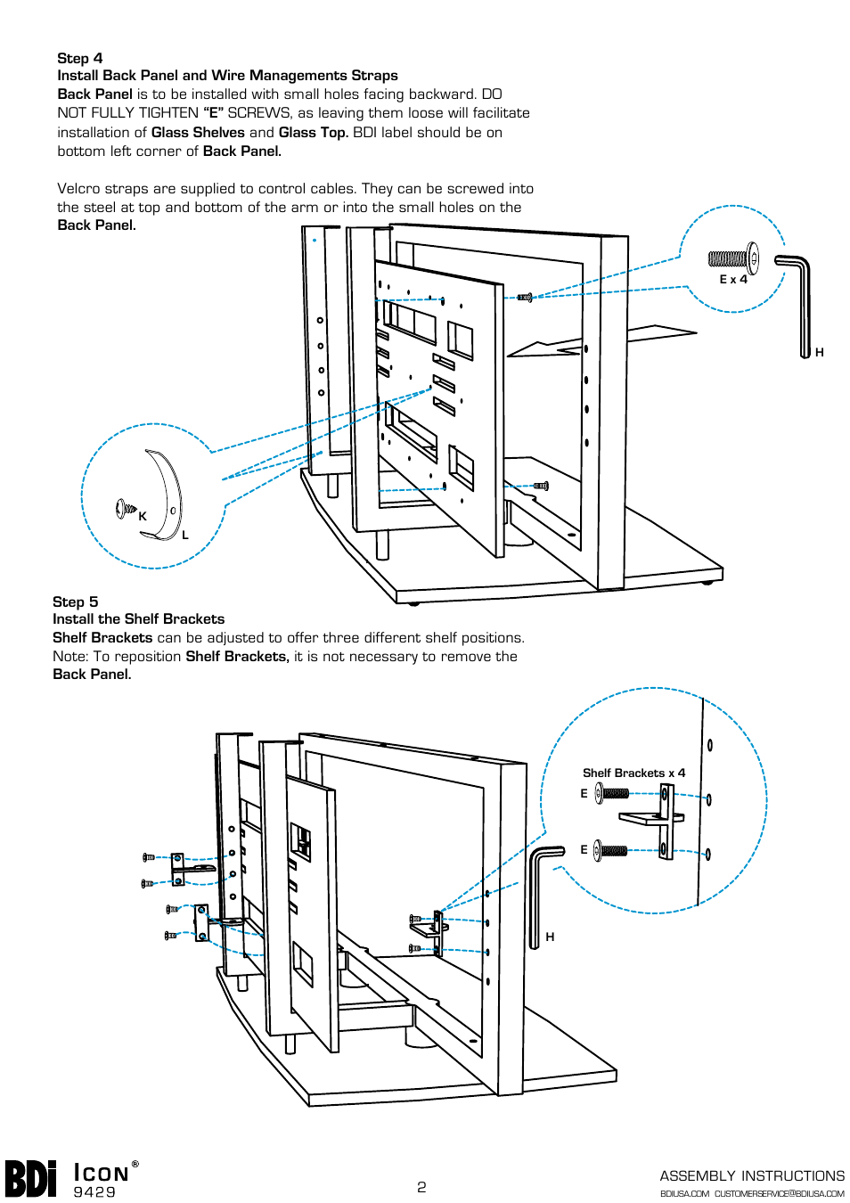 BDI 9429 Icon User Manual | Page 2 / 4