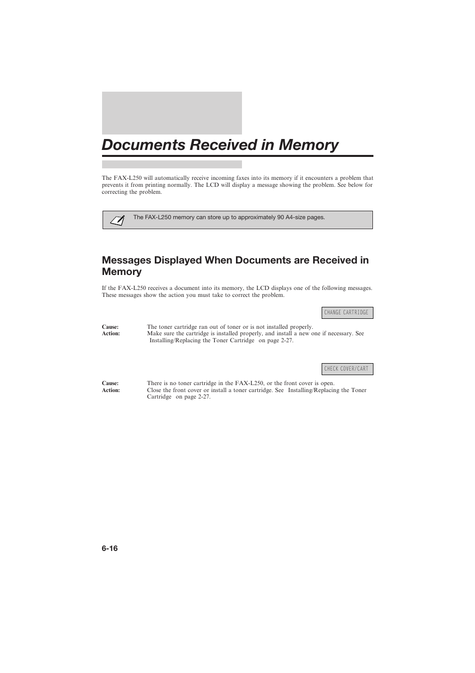 Canon L250 User Manual | Page 162 / 282