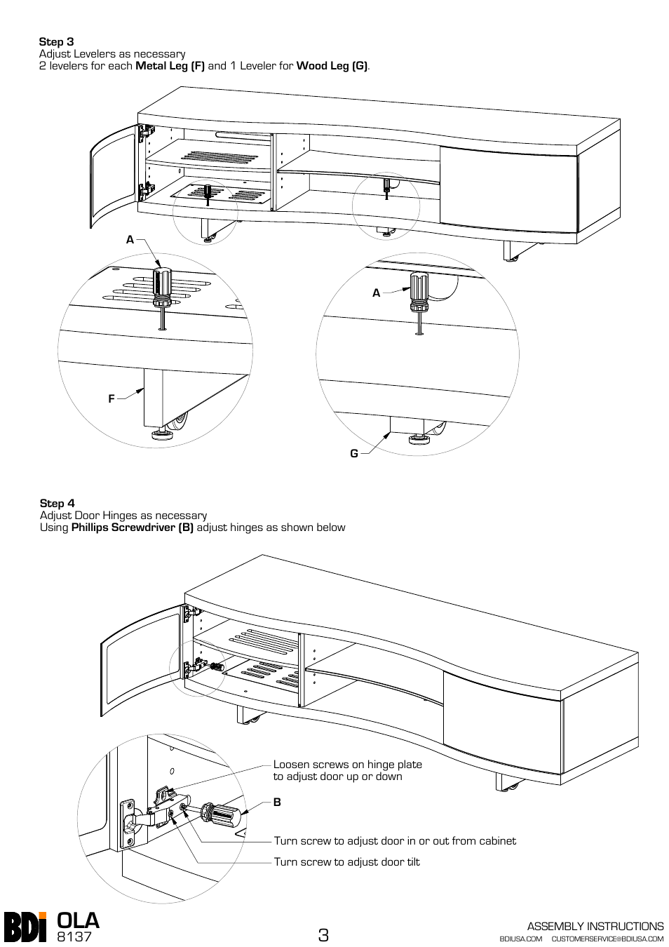 BDI 8137 OLA User Manual | Page 3 / 3