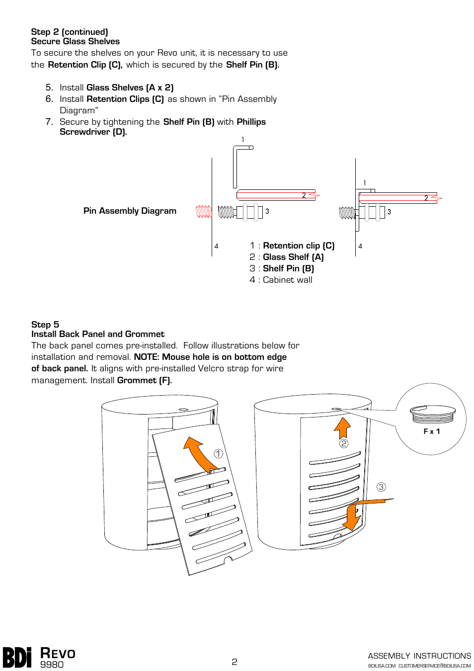 BDI 9980 REVO User Manual | Page 2 / 3