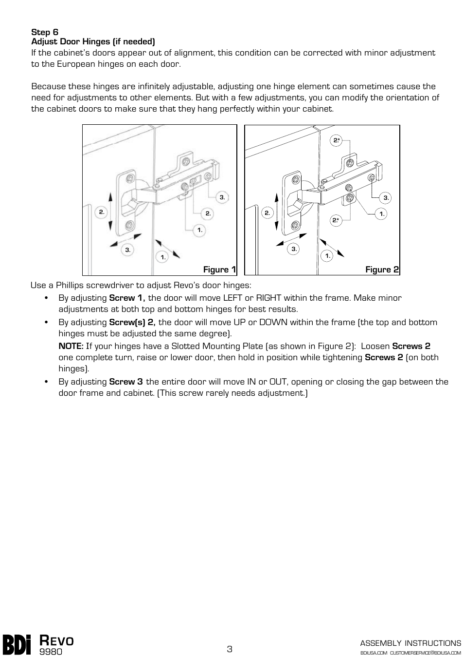 BDI 9980 REVO User Manual | Page 3 / 3