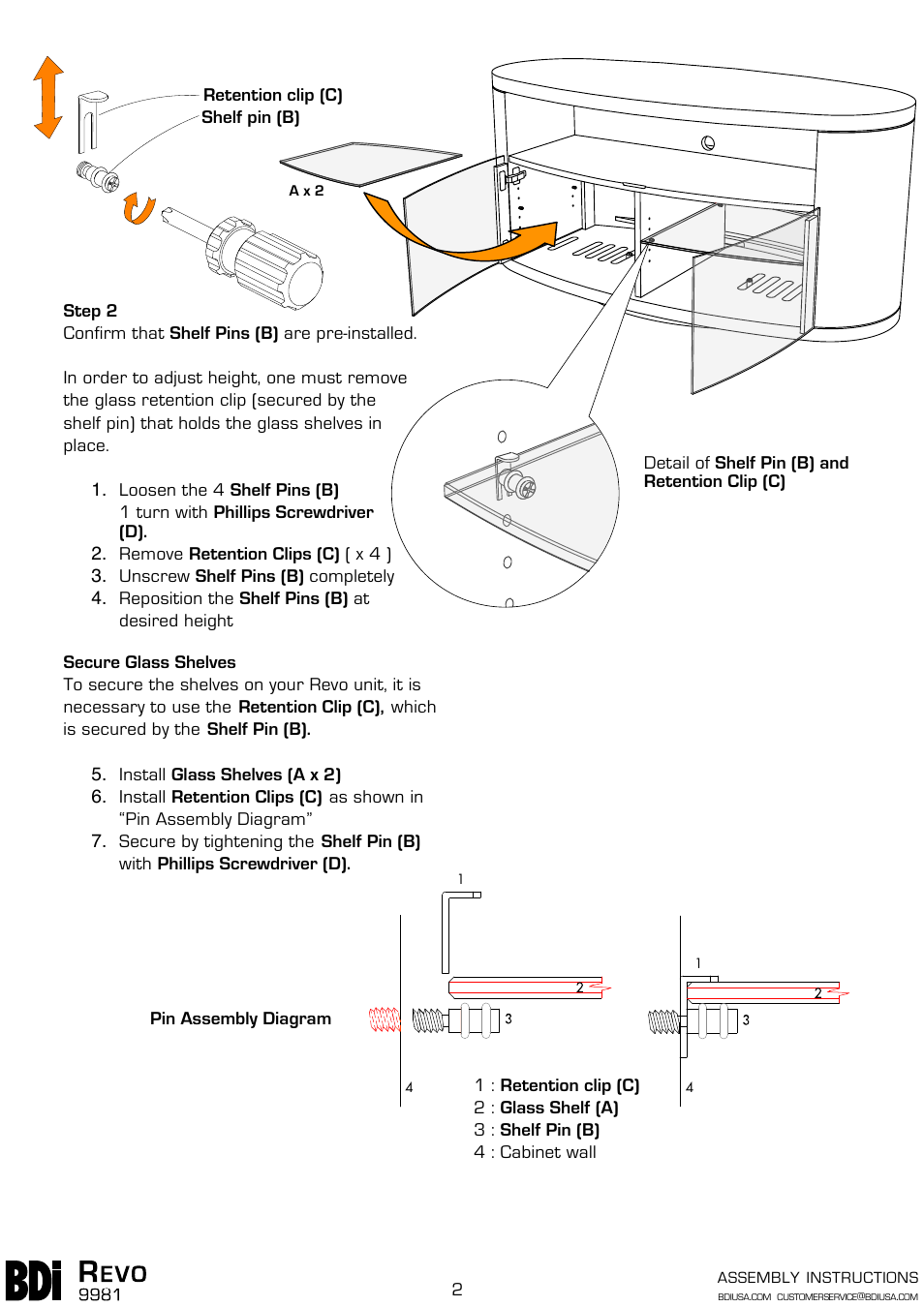 BDI 9981 REVO User Manual | Page 2 / 3