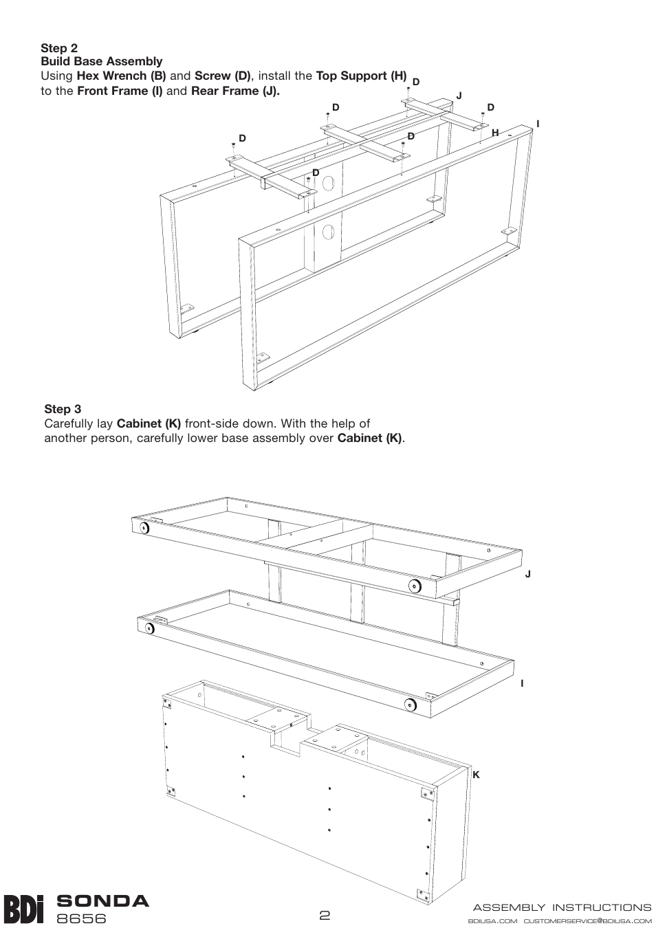 Sonda | BDI 8656 sonda User Manual | Page 2 / 4
