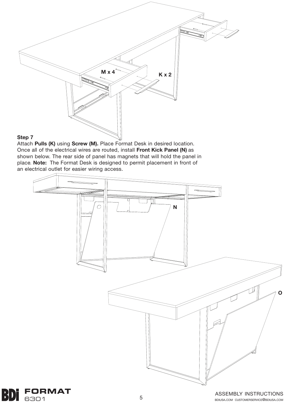 Format | BDI 6301 FORMAT User Manual | Page 5 / 5